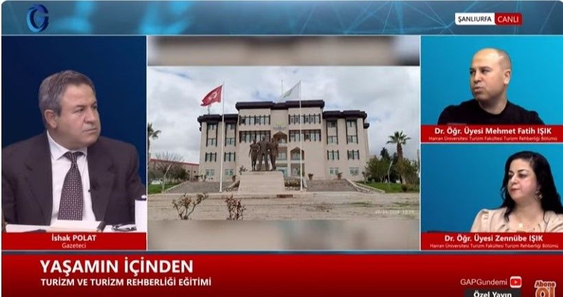 Bölümümüz Öğretim Elemanları GAPGündemi’nin Canlı Yayın Konuğu Oldu